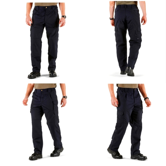 5.11 Men's Navy Blue Taclite Pro Ripstop Pants 34x32 - Picture 1 of 15